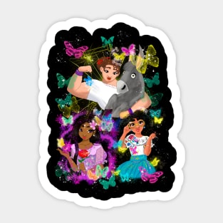 Hermanas colombia Sticker